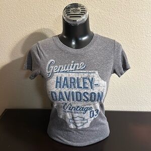 Harley burnout tee